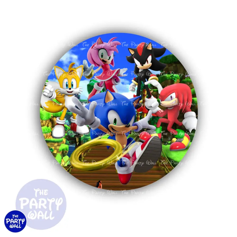 Sonic - Funda para mampara circular Circular