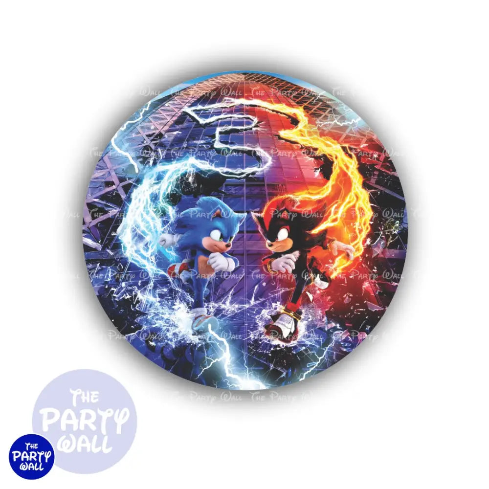 Sonic - Funda para mampara circular Circular