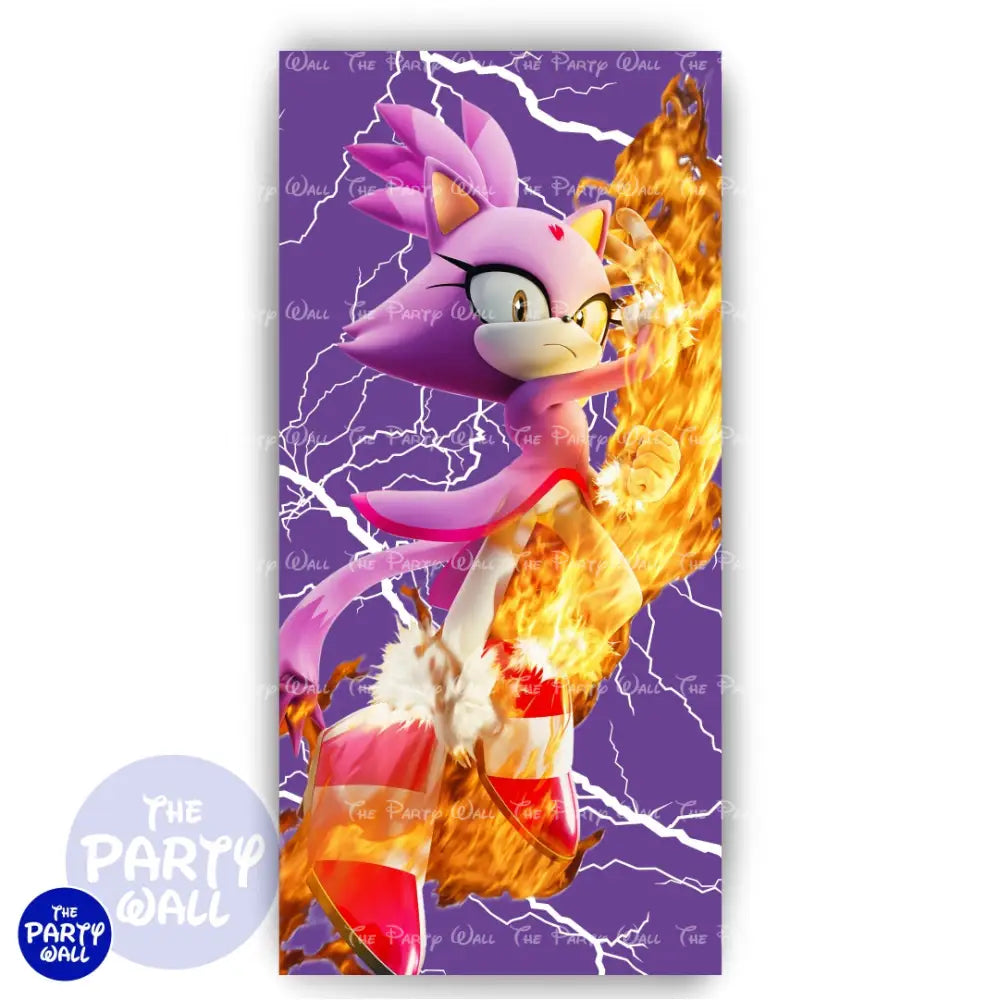 Sonic - Funda para mampara de punta redonda o rectangular Mampara de punta redonda