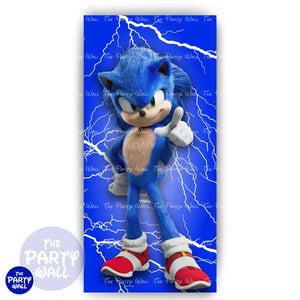 Sonic - Funda para mampara de punta redonda o rectangular Mampara de punta redonda