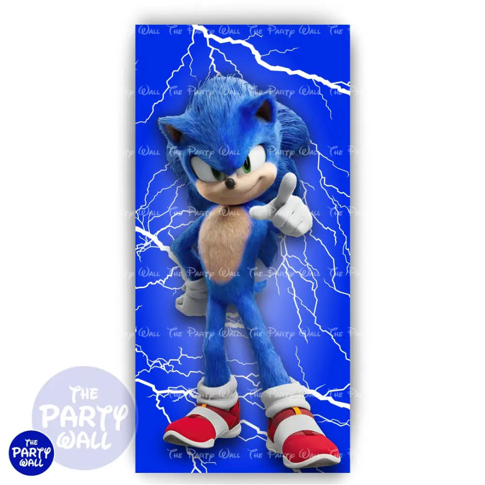 Sonic - Funda para mampara de punta redonda o rectangular Mampara de punta redonda