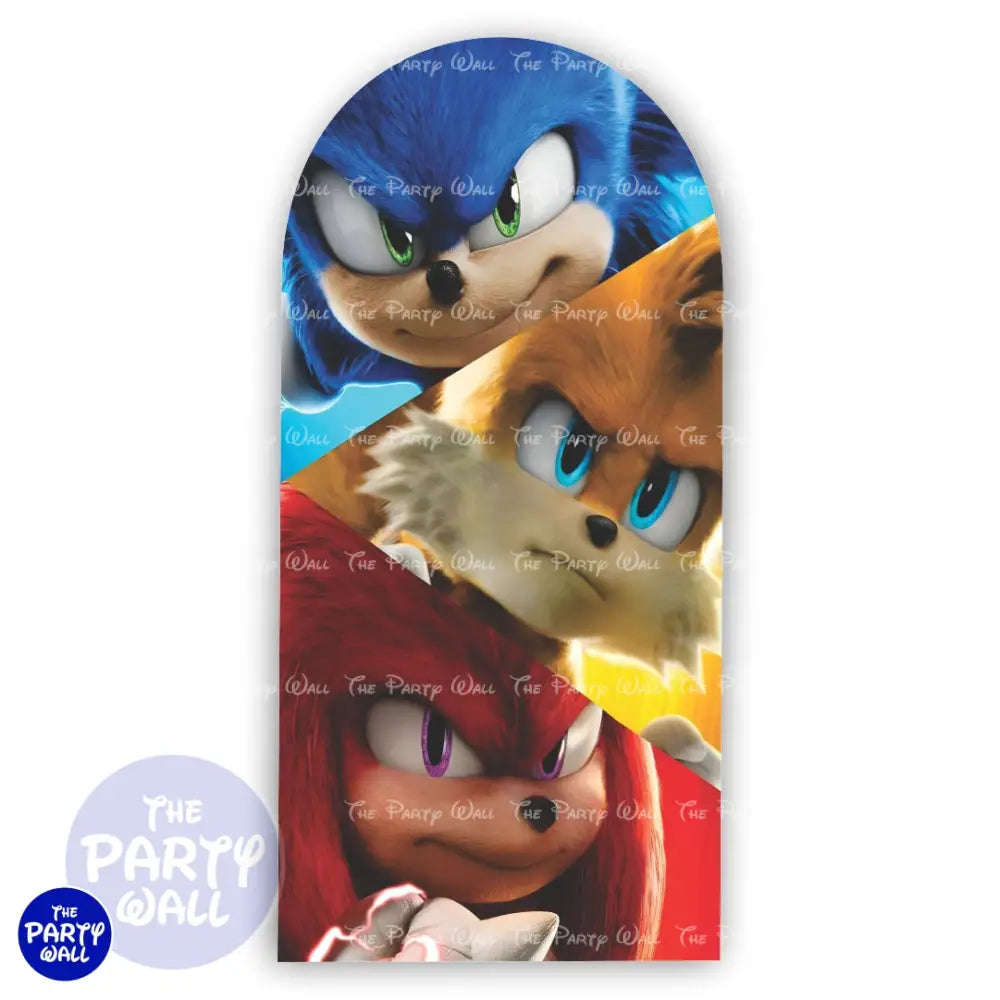 Sonic - Funda para mampara de punta redonda o rectangular Mampara de punta redonda