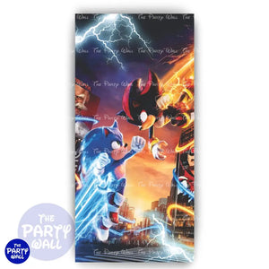 Sonic - Funda para mampara de punta redonda o rectangular Mampara de punta redonda