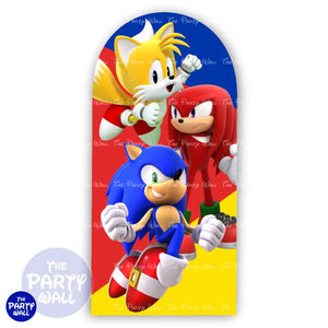 Sonic - Funda para mampara de punta redonda o rectangular Mampara de punta redonda