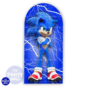 Sonic - Funda para mampara de punta redonda o rectangular Mampara de punta redonda