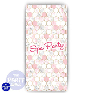 Spa - Funda para mampara de punta redonda o rectangular Mampara de punta redonda