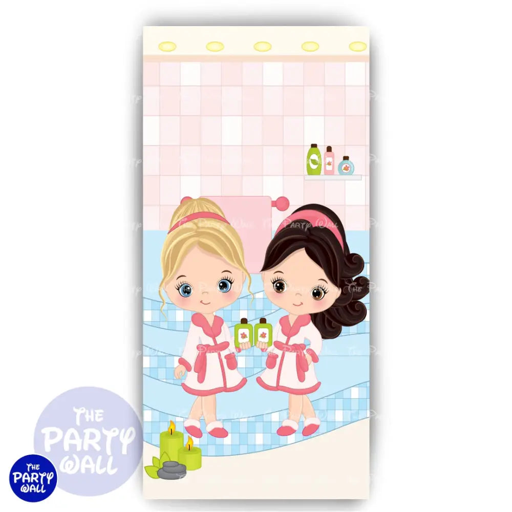 Spa - Funda para mampara de punta redonda o rectangular Mampara de punta redonda