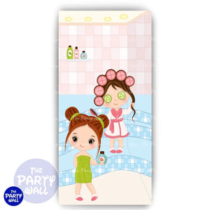 Spa - Funda para mampara de punta redonda o rectangular Mampara de punta redonda