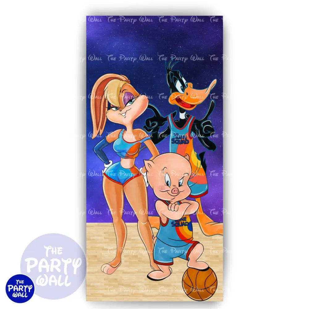 Space Jam - Funda para mampara de punta redonda o rectangular Mampara de punta redonda