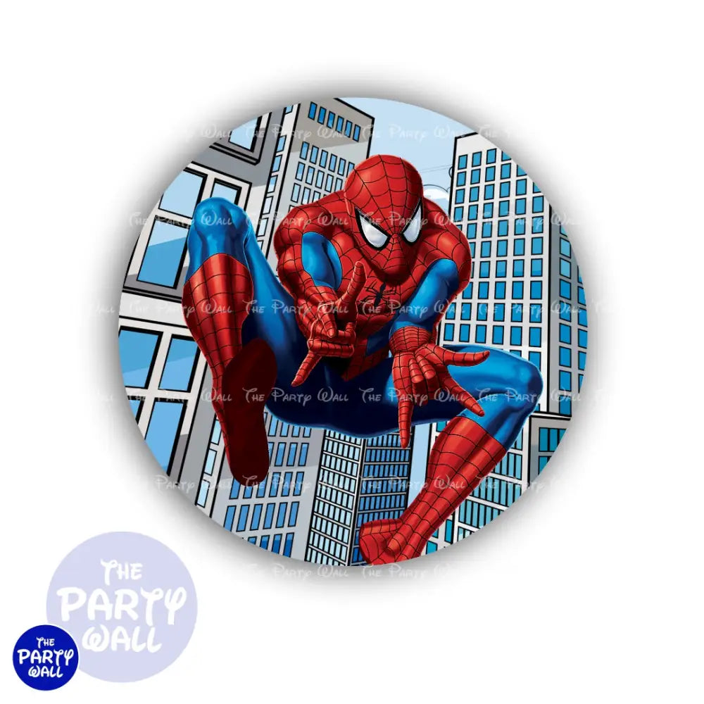 Spiderman - Funda para mampara circular Circular