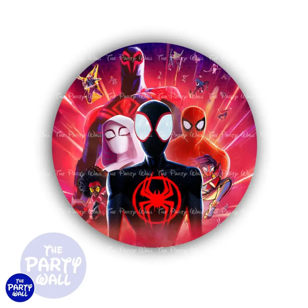 Spiderman - Funda para mampara circular Circular