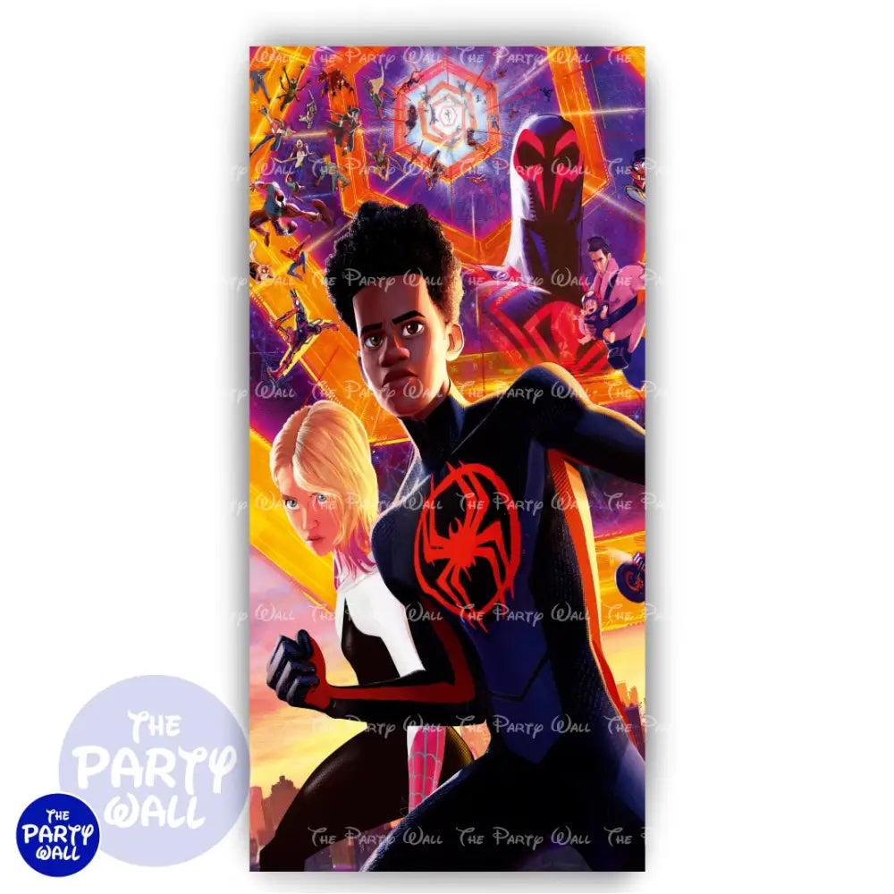 Spiderman - Funda para mampara de punta redonda o rectangular Mampara de punta redonda