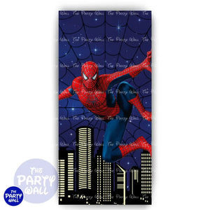 Spiderman - Funda para mampara de punta redonda o rectangular Mampara de punta redonda