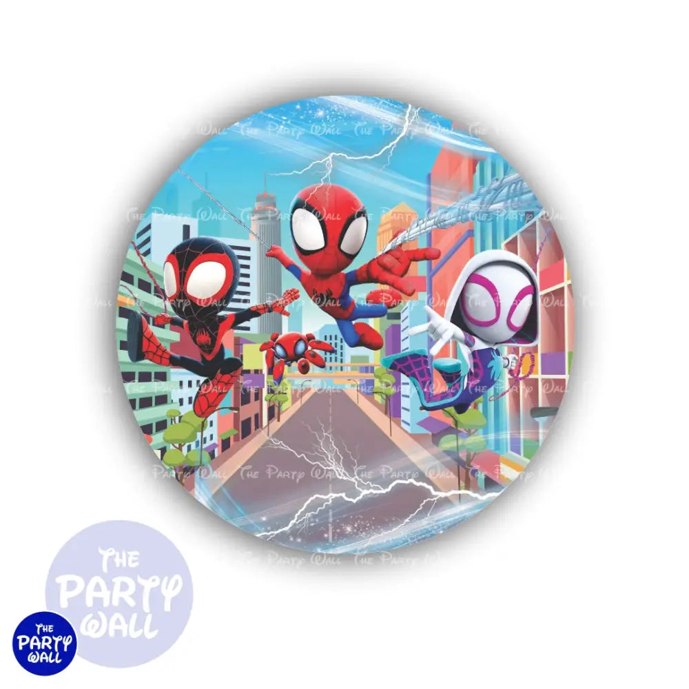 Spidey - Funda para mampara circular Circular