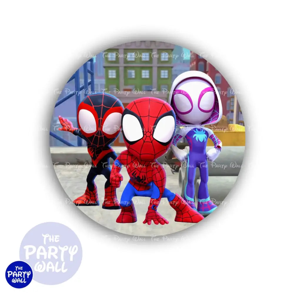 Spidey - Funda para mampara circular Circular