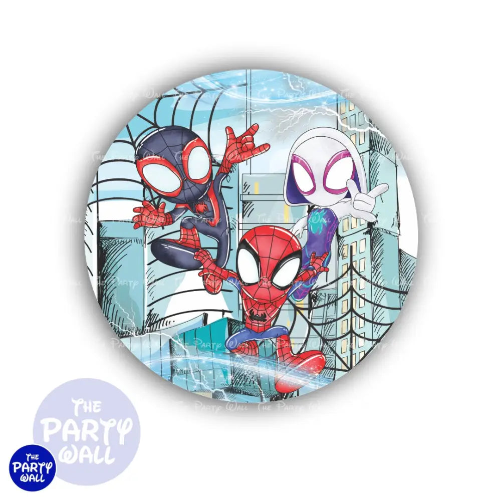 Spidey - Funda para mampara circular Circular
