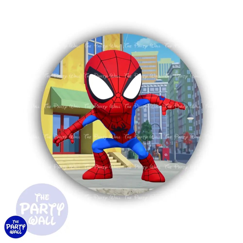 Spidey - Funda para mampara circular Circular