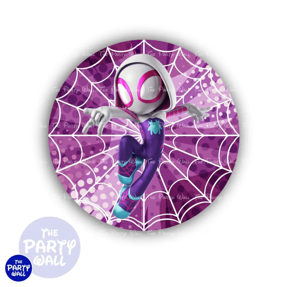 Spidey - Funda para mampara circular Circular