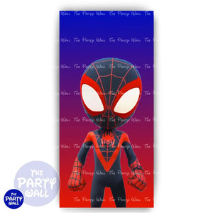 Spidey - Funda para mampara de punta redonda o rectangular Mampara de punta redonda