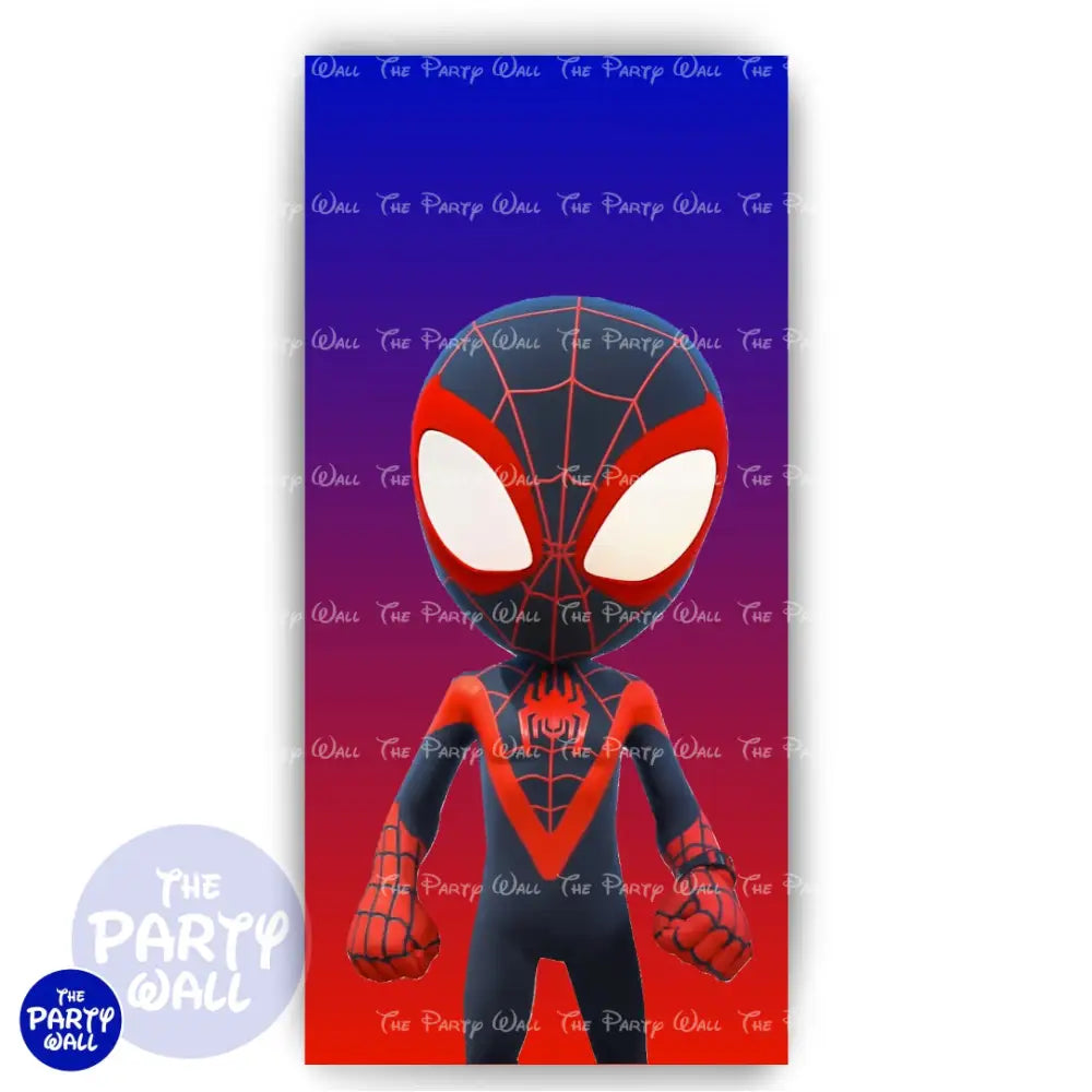Spidey - Funda para mampara de punta redonda o rectangular Mampara de punta redonda