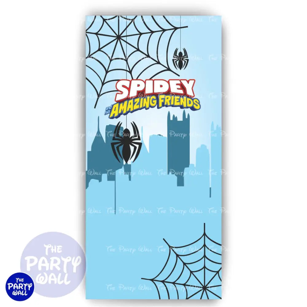 Spidey - Funda para mampara de punta redonda o rectangular Mampara de punta redonda