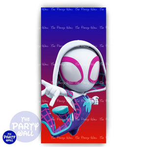 Spidey - Funda para mampara de punta redonda o rectangular Mampara de punta redonda