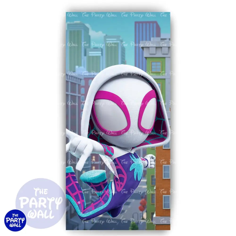 Spidey - Funda para mampara de punta redonda o rectangular Mampara de punta redonda