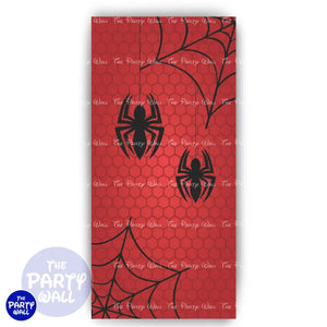 Spidey - Funda para mampara de punta redonda o rectangular Mampara de punta redonda