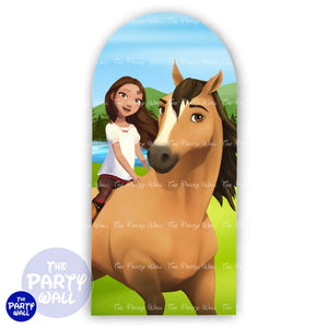 Spirit - Funda para mampara de punta redonda o rectangular Mampara de punta redonda