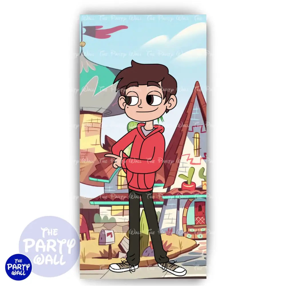 Star Vs. Las Fuerzas Del Mal - Funda para mampara de punta redonda o rectangular Mampara de punta redonda