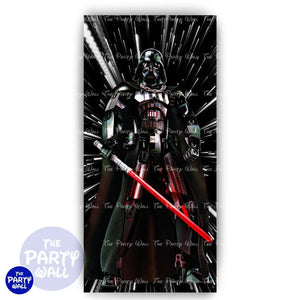 Star Wars - Funda para mampara de punta redonda o rectangular Mampara de punta redonda