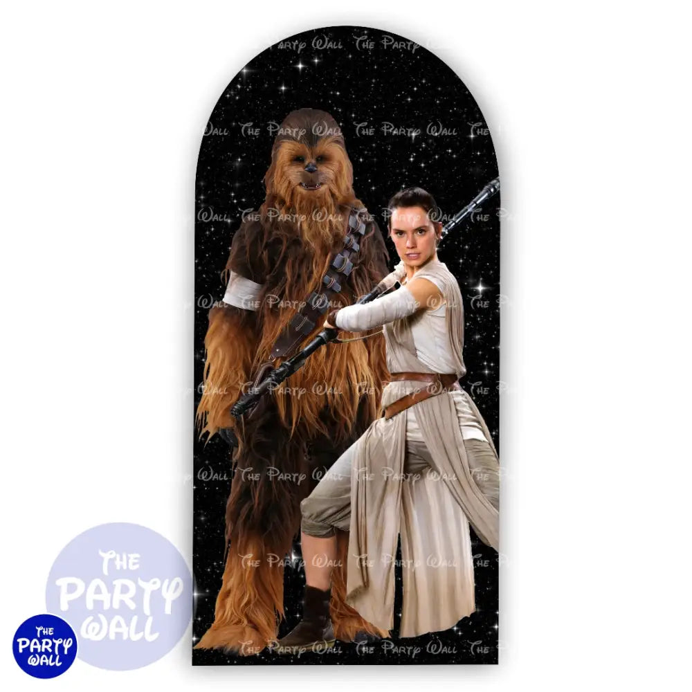 Star Wars - Funda para mampara de punta redonda o rectangular Mampara de punta redonda