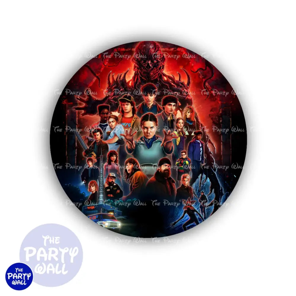 Stranger Things - Funda para mampara circular Circular