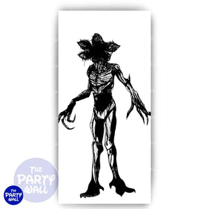 Stranger Things - Funda para mampara de punta redonda o rectangular Mampara de punta redonda