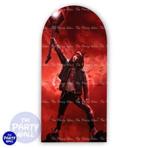 Stranger Things - Funda para mampara de punta redonda o rectangular Mampara de punta redonda