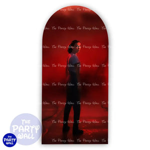 Stranger Things - Funda para mampara de punta redonda o rectangular Mampara de punta redonda