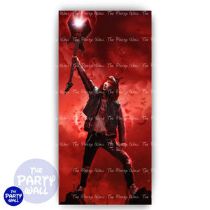 Stranger Things - Funda para mampara de punta redonda o rectangular Mampara de punta redonda