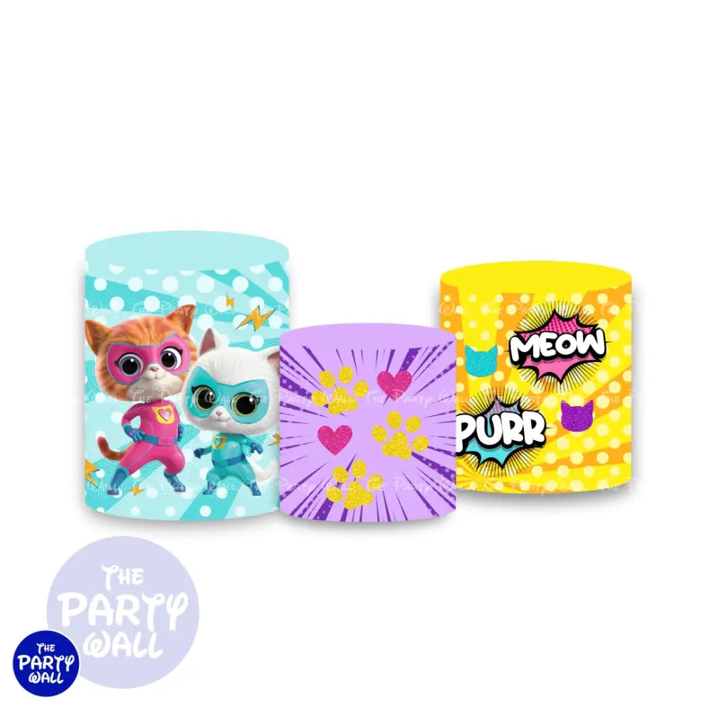 Super Kitties- Fundas para cilindros Cilindros