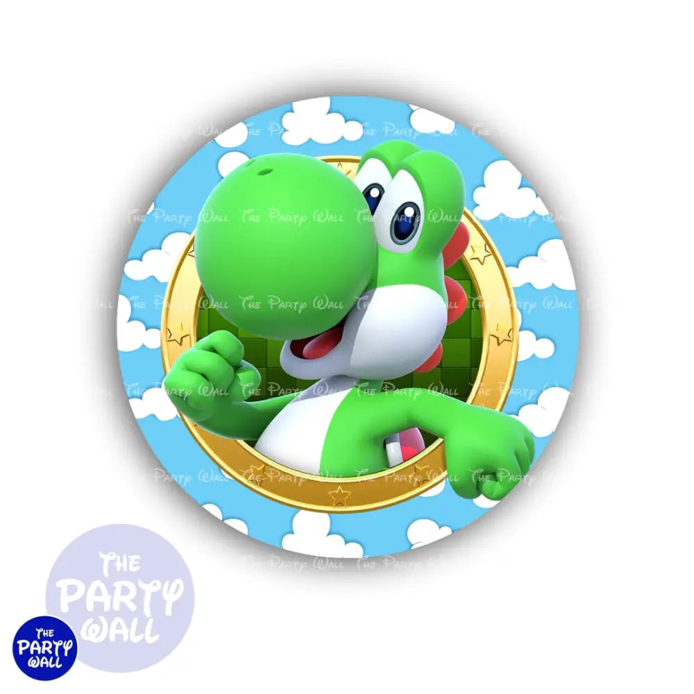 Super Mario - Funda para mampara circular Circular