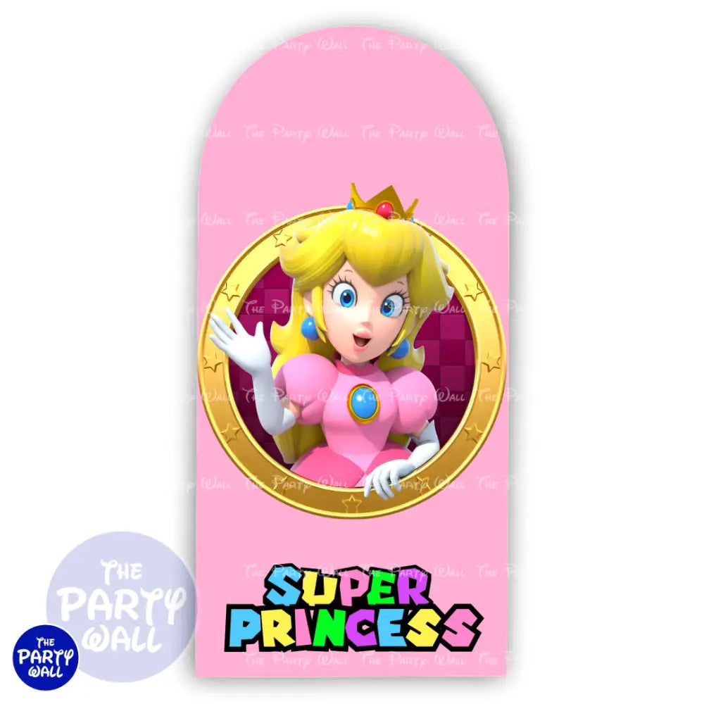 Super Mario - Funda para mampara de punta redonda o rectangular Mampara de punta redonda