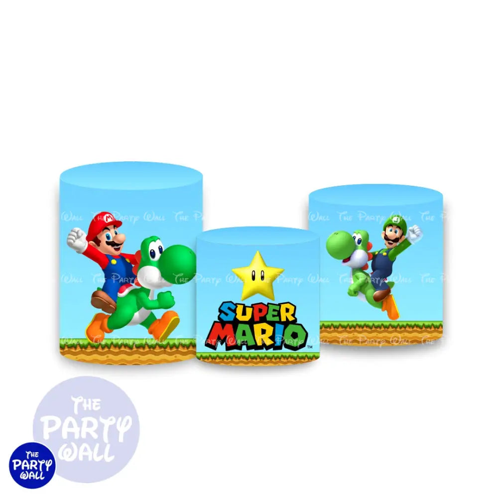 Super Mario - Fundas para cilindro Cilindros
