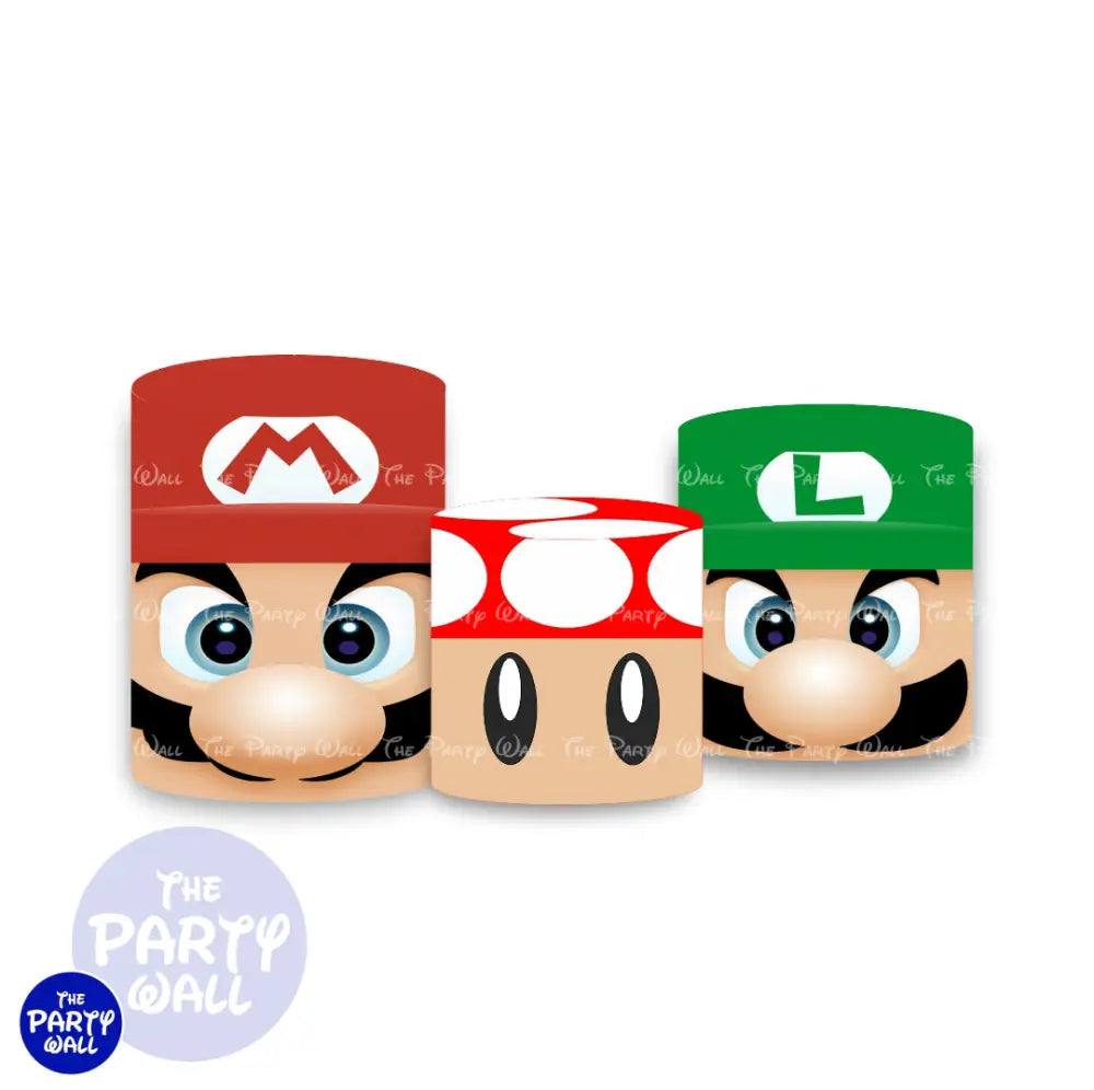 Super Mario - Fundas para cilindro Cilindros