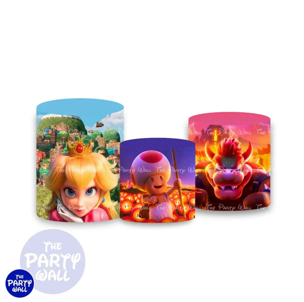 Super Mario - Fundas para cilindro Cilindros