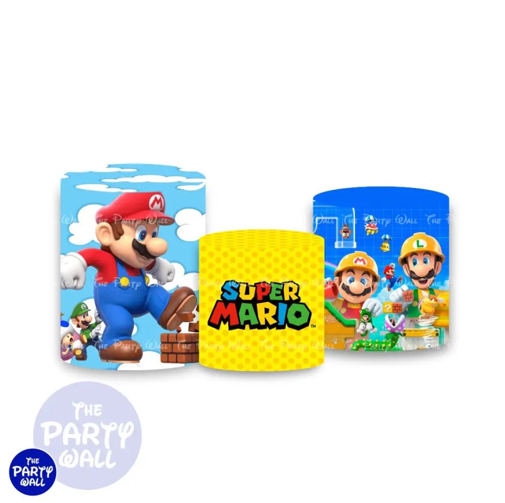 Super Mario - Fundas para cilindro Cilindros