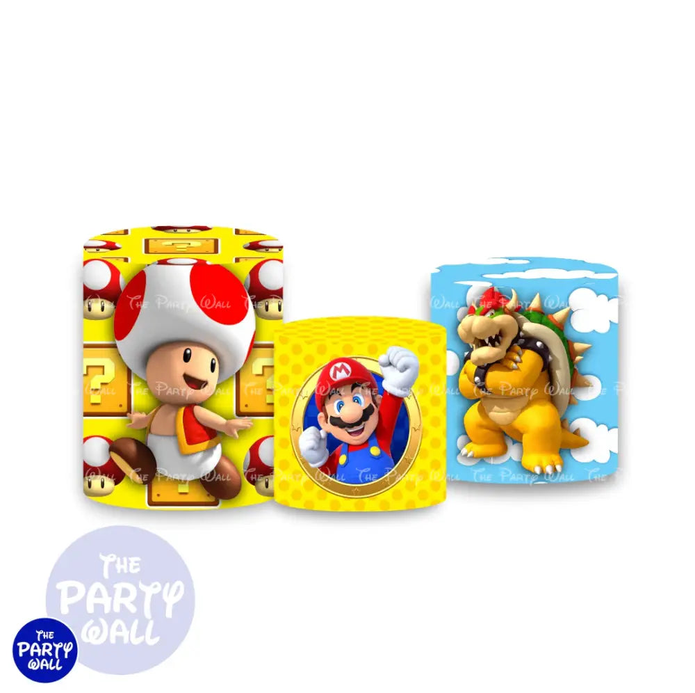 Super Mario - Fundas para cilindros Cilindros
