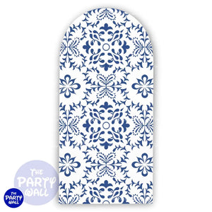 Talavera - Funda para mampara de punta redonda o rectangular Mampara de punta redonda