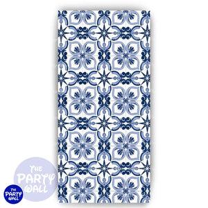 Talavera - Funda para mampara de punta redonda o rectangular Mampara de punta redonda