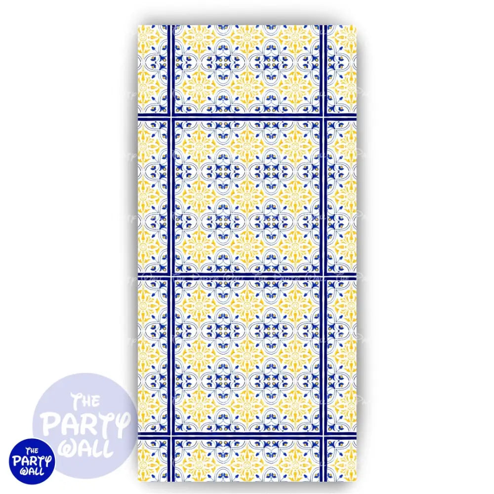 Talavera - Funda para mampara de punta redonda o rectangular Mampara de punta redonda