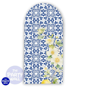 Talavera Funda para mampara de punta redonda o rectangular Mampara de punta redonda