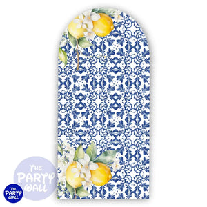 Talavera Funda para mampara de punta redonda o rectangular Mampara de punta redonda